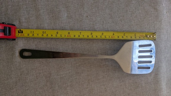 Wolfgang Puck Cafe Collection Slotted Stainless Steel Spatula, 12.75, Gourmet - Picture 6 of 6